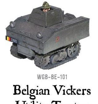 Belgian Vickers Utility Tractor Discount