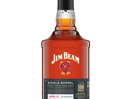 Jim Beam Single Barrel 108 Proof Kentucky Straight Bourbon Whiskey 750ml For Cheap