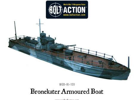 Soviet Bronekater Armoured Patrol Boat For Cheap