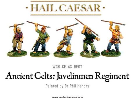 Ancient Celts: Javelinmen Regiment Online Sale