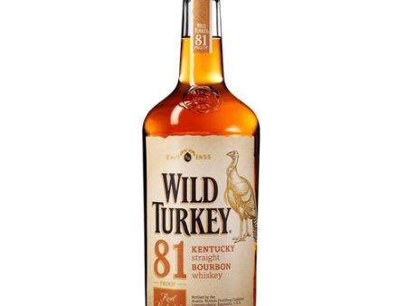 Wild Turkey Bourbon 81 Proof 750ml For Discount