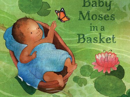 Baby Moses in a Basket by Caryn Yacowitz Discount